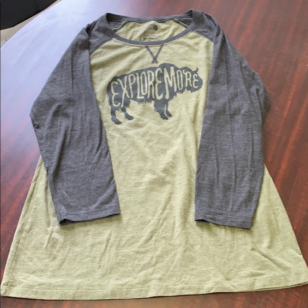 The North Face 3/4 length tee